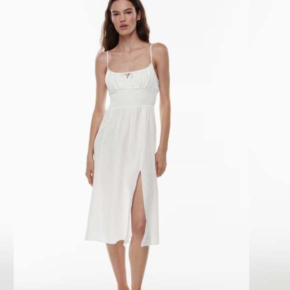BNWT Wilfred Genoa Linen midi dress - Picture 3 of 4